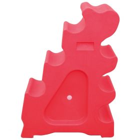 Classic Showjumps Pro-Jump Sloping Block - Red
