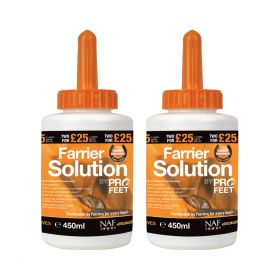 NAF Farrier Solution by PROFEET-2 x 450ml Twin Pack -  NAF
