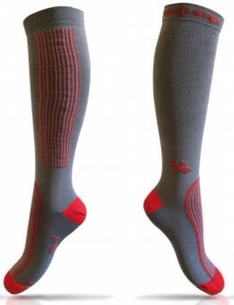 FreeJump Technical Socks  Grey - Red