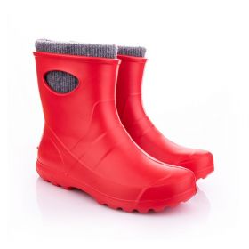 Leon Ultralight Ankle Boots - Red