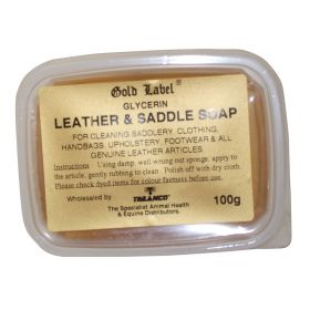 Gold Label Glycerin Leather & Saddle Soap - Gold Label