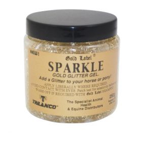Gold Label Sparkle Glitter Gel 250ml Gold