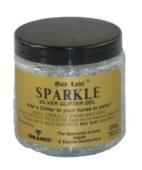 Gold Label Sparkle Glitter Gel 250ml Silver