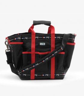 Premier Equine Grooming Kit Bag - Black red -  Premier Equine