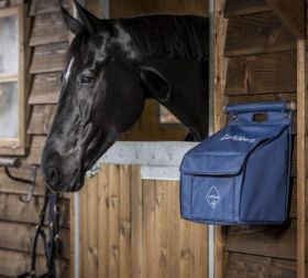 LeMieux Grooming Bag with Bar - Navy