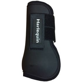 Harlequin Neoprene Tendon Boots Black