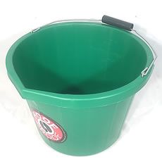 Hoof Proof Heavy Duty Multi Purpose Bucket 15ltr Green