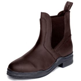 HyLAND Wax Leather Jodhpur Boot - Brown - 8 - HY