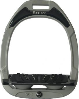 Flex-On Green Composite Stirrups with Inclined Ultra Grip Treads - Flex-On