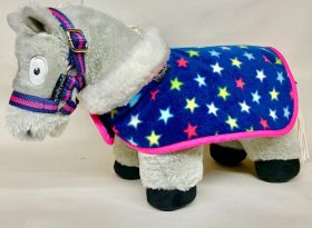 Crafy Ponies Fleece Neck Show Rug Set - Stars -  Crafty Ponies