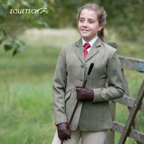 Equetech Junior Foxbury Tweed Riding Jacket