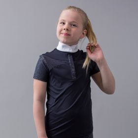 Kingsland KLotilie Girls Show Shirt-Navy-7-8 Years - Europe 122-128cm - Kingsland
