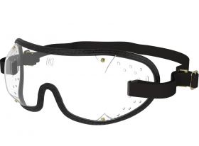 Kroops Racing Goggles - Clear Lens  Black