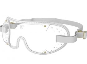 Kroops Racing Goggles - Clear Lens  White