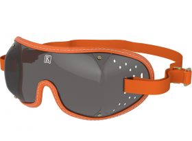 Kroops Racing Goggles - Smoked Lens  Orange