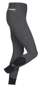 LeMieux Dynamique Knee Grip Breech - Graphite Grey -  LeMieux