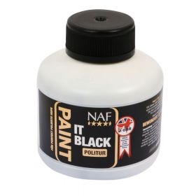 NAF Paint It Black Hoof Polish 250ml