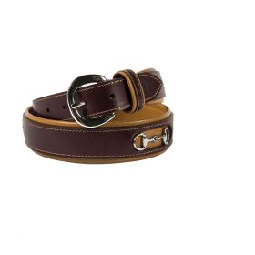 Noble Outfitters On The Bit Belt Brown & Fig