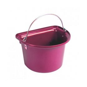 Stubbs Flat Sided Bucket 15Ltr S5B - Pink
