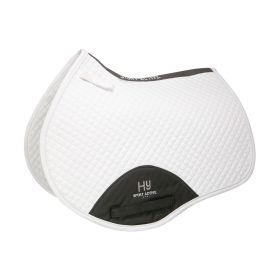 Hy Sport Active Close Contact Saddle Pad - White