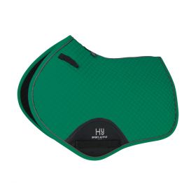 Hy Sport Active Close Contact Saddle Pad - Emerald Green	 -  HY