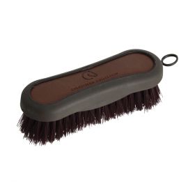 Coldstream Faux Leather Face Brush Brown