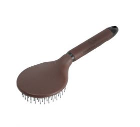 Coldstream Faux Leather Mane and Tail Brush Brown