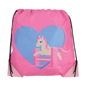 Little Rider Show Pony Drawstring Bag