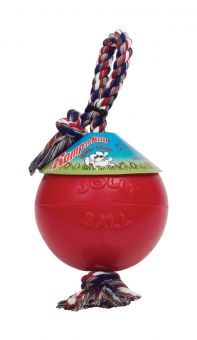 Horsemen's Pride Jolly Ball Romp-N-Roll 6 inch Red