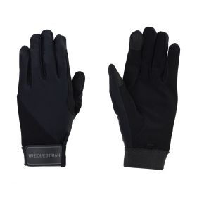 Hy Equestrian Absolute Fit Riding Glove - Black -  HY