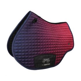 Hy Equestrian Synergy Elevate Saddle Pad - Grape / Riviera - HY