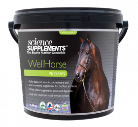 Science Supplements WellHorse Veteran 1.6kg - Horse Feed Balancer -  Science Supplements