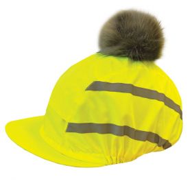 Equetech Vision Pom Hat Silk - Yellow -  Equetech