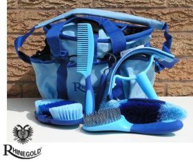 Rhinegold Complete Soft Touch Grooming Kit With Bag Blue