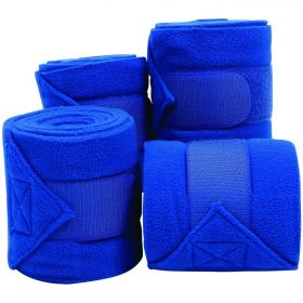 Roma Thick Polo Bandages 4 Pack  Blue