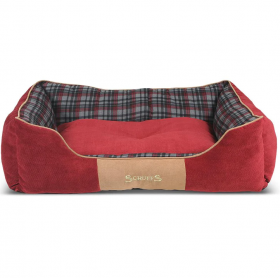 Scruffs Highland Box Bed - Red -  Scruffs