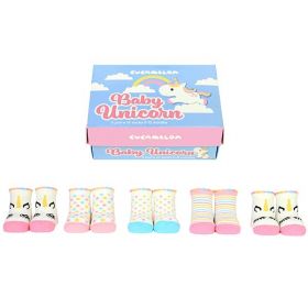 Baby Unicorn Gift Box Socks - Elico