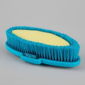 Premier Equine Soft-Touch Body Wash Brush - Peacock Blue