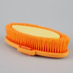 Premier Equine Soft-Touch Body Wash Brush - Orange