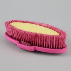 Premier Equine Soft-Touch Body Wash Brush - Fuchsia