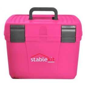 Stable kit Grooming & Tack Box Pink