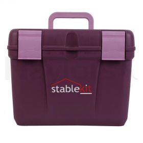 Stable kit Grooming & Tack Box Purple