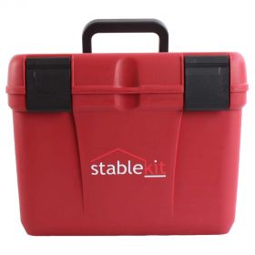 Stable kit Grooming & Tack Box Red