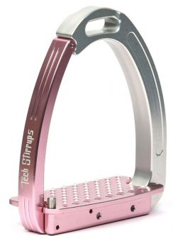 Tech Stirrups Venice Young Pink - Silver