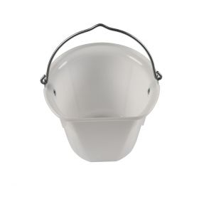 Stubbs Hanging Bucket Flat Sided Large S85A - White