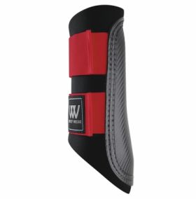 Woof Wear Club Brushing Boot - WB0003 Black Royal Red